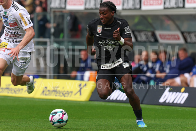 SK Puntigamer Sturm Graz vs TSV Egger Glas Hartberg – Championship Group    | Graz, Austria, 12.Apr.26 - SOCCER - ADMIRAL Bundesliga, SK Puntigamer Sturm Graz vs TSV Egger Glas Hartberg. The image shows Seedy Jatta (STU).    