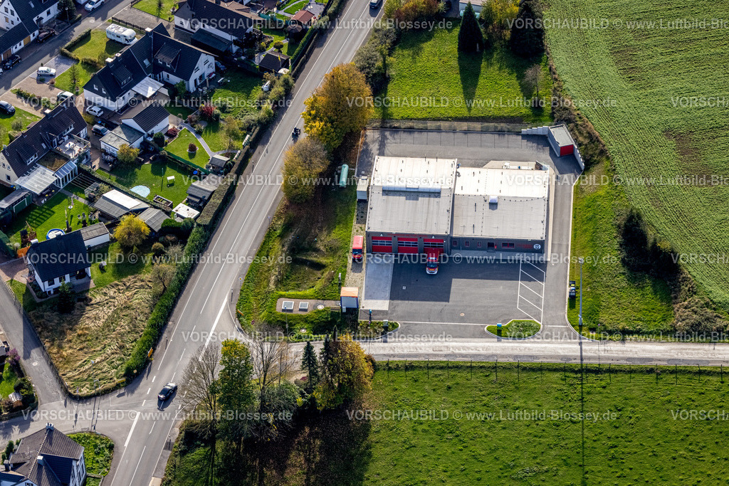 Wetter221017417 | Luftbild, Freiwillige Feuerwehr Wetter neues Gerätehaus, Esborn, Wetter, Ruhrgebiet, Nordrhein-Westfalen, Deutschland