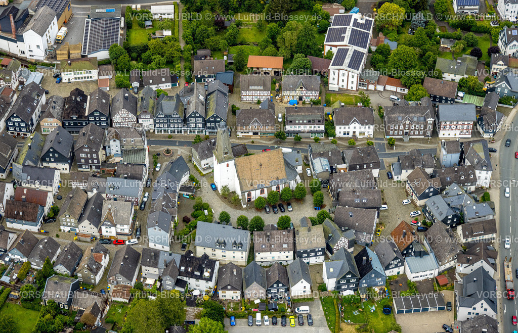 BadLaasphe240709402 | Luftbild, , Bad Laasphe, Wittgensteiner Land, Nordrhein-Westfalen, Deutschland
