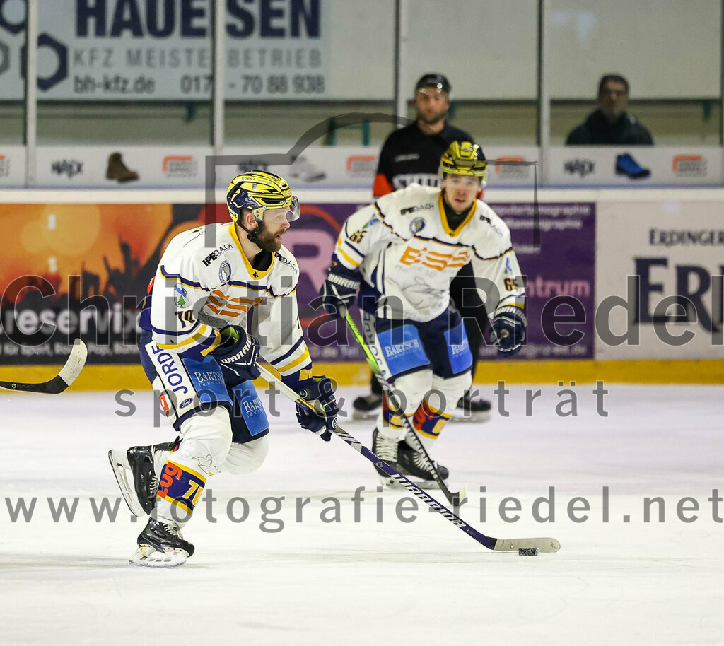 2024-01-19_070_TSV_Erding_gegen_ESC_Geretsried | Erding, Deutschland, 19.01.2024:
Eishockey, Bayernliga Vorrunde 2023 / 2024, 26. Spieltag, TSV Erding gegen ESC Geretsried, Endergebnis: 

Foto: Christian Riedel / fotografie-riedel.net