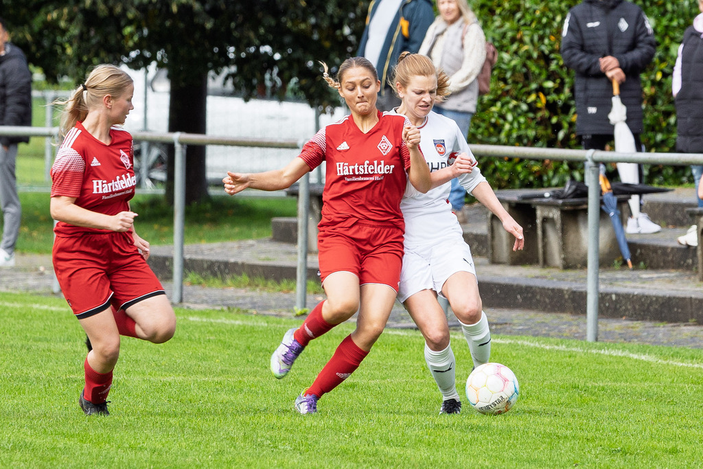 HÄRFCH_250914_7163 | FC Härtsfeld 03 vs. 1.FC Heidenheim 1846 II, Fußball, Frauen, Bezirksliga, 2025/2026, 1. Spieltag, 14.09.2025 in Dischingen(Foto: Michael Bulling) - Realisiert mit Pictrs.com