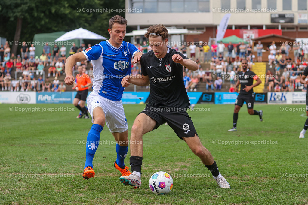 Giessen_Darmstadt (156) | 16.07.2023; Testspiel; Waldstadion Gießen; FC Gießen - SV Darmstadt 98; Ergebnis: 2:0 (0:0)