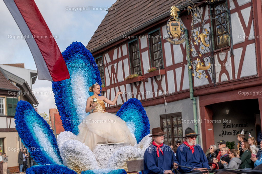 DSC_3199 | ble, Einhausen Giggelkerwe, Kerweumzug, Kerwekönigin Maya Böhm, ,, Bild: Thomas Neu