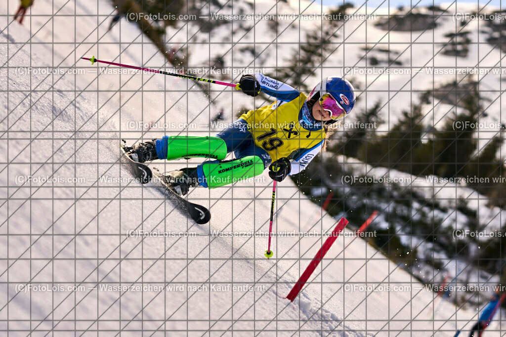 ALP8590_NOe-Kinder-LM_SL-II_Hochkar_Buder Emma | (C)FotoLois.com, Alois Spandl. NÖ Kinder-Landesmeisterschaft, SLALOM im Draxlerloch am Hochkar, zweiter Lauf, So 18. Februar 2024.