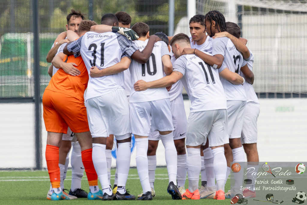 Testspiel: Spvgg. 03 Fechenheim - Türk Gücü Friedberg, 13.07.2024 | Teamkreis Fechenheim 03, Spvgg. 03 Fechenheim - Türk Gücü Friedberg, Frankfurt am Main, Sportanlage Birsteiner Straße, 13.7.2024 - Realisiert mit Pictrs.com