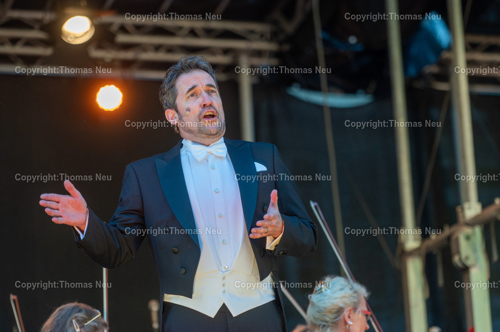 DSC_2847 | 28.06.2025, Bensheim, Auerbach, Opern Air im Staatspark Fürstenlager, Tenor Markus Francke,, Bild: Thomas Neu