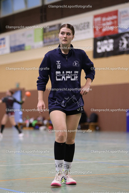 Handball I Juniorinnen I Saison 2026-2027 I Oberliga Schleswig-Holstein I 3. Spieltag I HSG Kalkberg 06 - TSV Bargteheide 043 | Mieke Thies (6, HSG Kalkberg 06) - Realisiert mit Pictrs.com