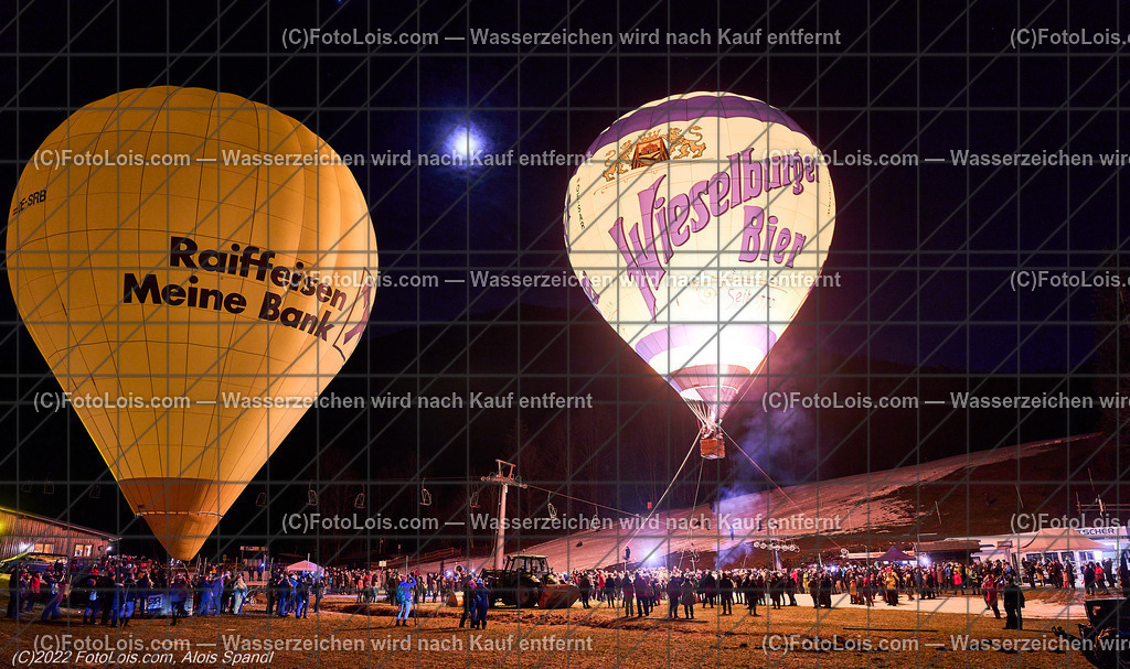 ALP0328_Nacht der Ballone_Lackenhof | (C)FotoLois.com, Alois Spandl, 'Nacht der Ballone' des Ballonclub ÖTSCHERLAND in Lackenhof/Weitental, gemeinsame Veranstaltung mit Tourismusverband ÖTSCHER, Mi 28. Dezember 2022.
