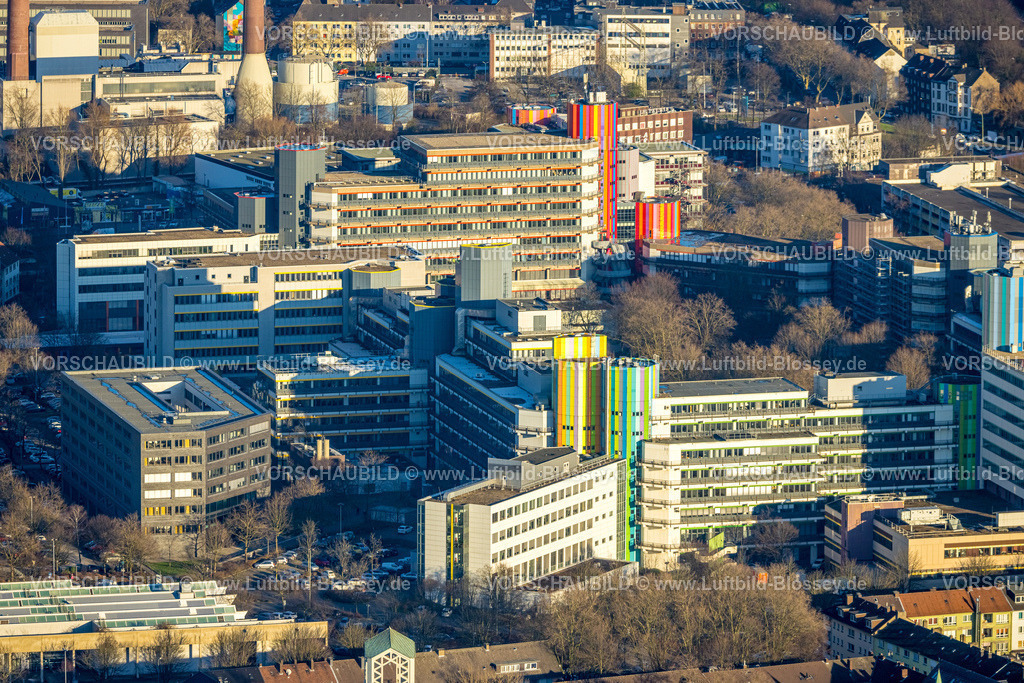 Essen230201728 | Luftbild, Universität Duisburg-Essen, Nordviertel, Essen, Ruhrgebiet, Nordrhein-Westfalen, Deutschland