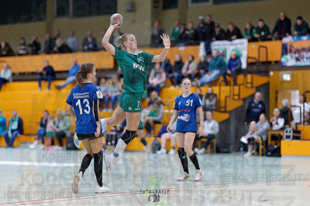 Jugenbundesliga wJB; HSG Kleenheim/Langgöns - SG Kappelwindeck/Steinbach | Jugenbundesliga wJB; HSG Kleenheim/Langgöns - SG Kappelwindeck/Steinbach am 23.11.2025 in Oberkleen (Weidig-Halle)Photo © 2025 - Jörg Heinrich - Realisiert mit Pictrs.com