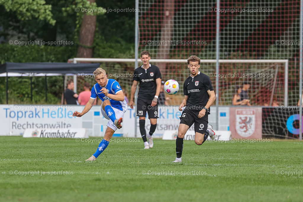 Giessen_Darmstadt (248) | 16.07.2023; Testspiel; Waldstadion Gießen; FC Gießen - SV Darmstadt 98; Ergebnis: 2:0 (0:0)