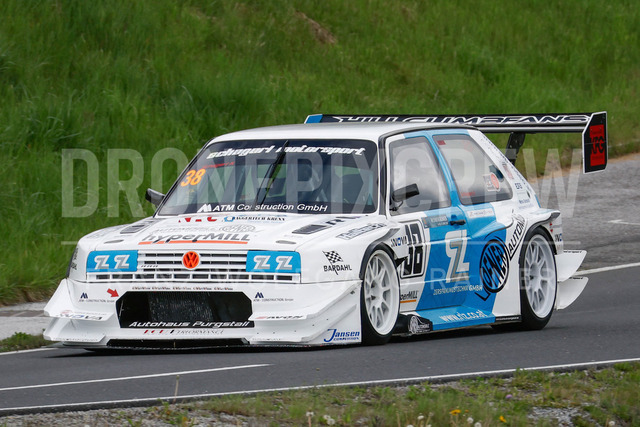 Rechberg Hill Climb 2025 – FIA European Hill Climb Championship | Rechberg Hill Climb 2025, part of the FIA European Hill Climb Championship. High-speed racing action, mountain scenery, atmosphere and pure motorsport passion captured in detail. The image shows Karl Schagerl (AUT) VW Golf Rallye TFSI.          