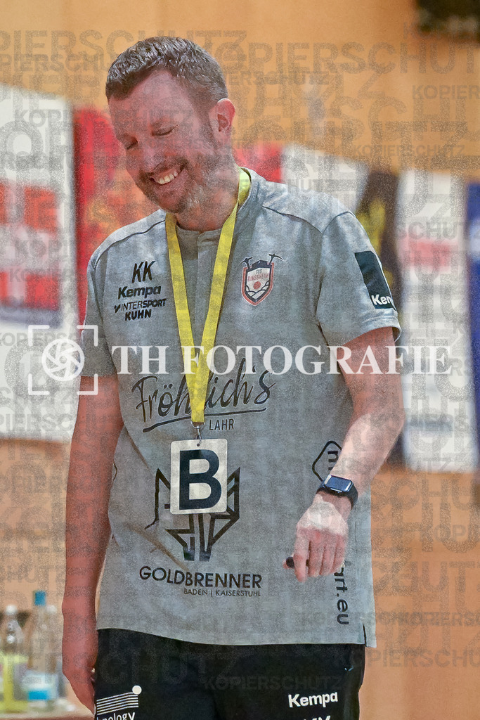 GER, SG Maulburg/Steinen - TuS Ringsheim, Handball, Landesliga Suedbaden, 22. Spieltag, Saison 2024/2025, 23.03.2025 | Gabriel Kaufmann (TuS Ringsheim, #Trainer)GER, SG Maulburg/Steinen - TuS Ringsheim, Handball, Landesliga Suedbaden, 22. Spieltag, Saison 2024/2025, 23.03.2025Foto: TH Fotografie/Thomas Hess
