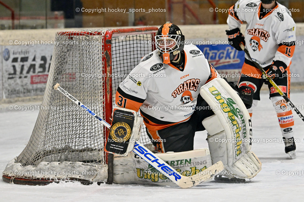 EC Spittal Hornets vs. USC Piraten Velden 7.2.2024 | #31 Schmarl Markus