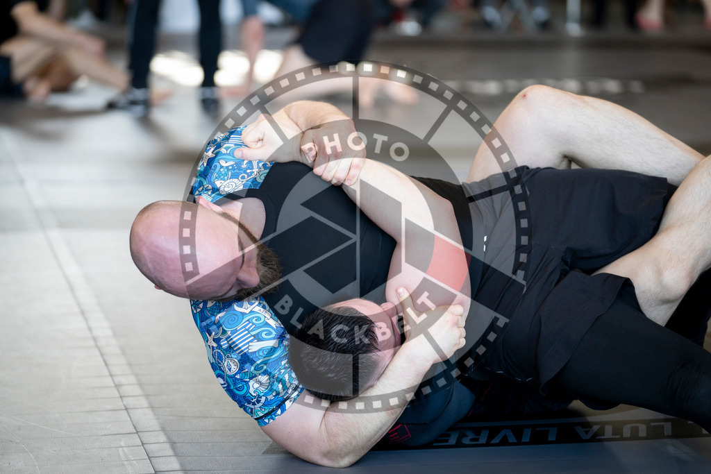 20240309PBB6076 | Fighters compete during the International Luta Livre (ILLCS) Spring Championship in Hannover, Germany, on March 9, 2024.