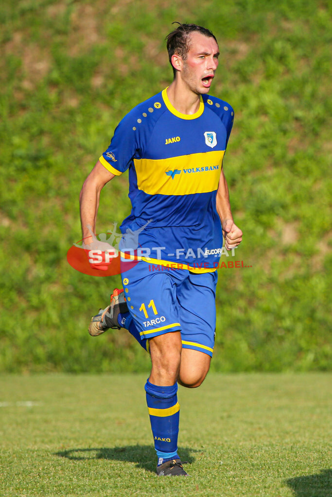 SK Maria Saal - DSG Ferlach 2-3, Unterliga Ost | Maximilian Melbinger (DSG Ferlach #11) SK Maria Saal - DSG Ferlach 2-3 am 22.08.2023 in Maria Saal
(Sportplatz), Austria, (Photo by Ernst Krawagner sport-fan.at) - Realisiert mit Pictrs.com