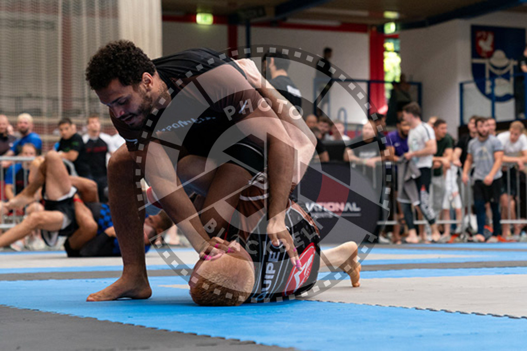 20230826PBB56915 | Fighters compete during the AJP INTLPRO BJJ and grappling competition in Hamburg, Germany, on August 26 2023.