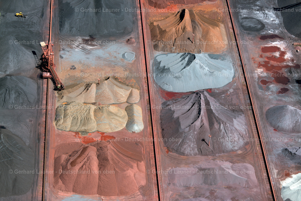 3801059 | farbiges Schüttgut im Sandauhafen, Freie und Hansestadt Hamburg