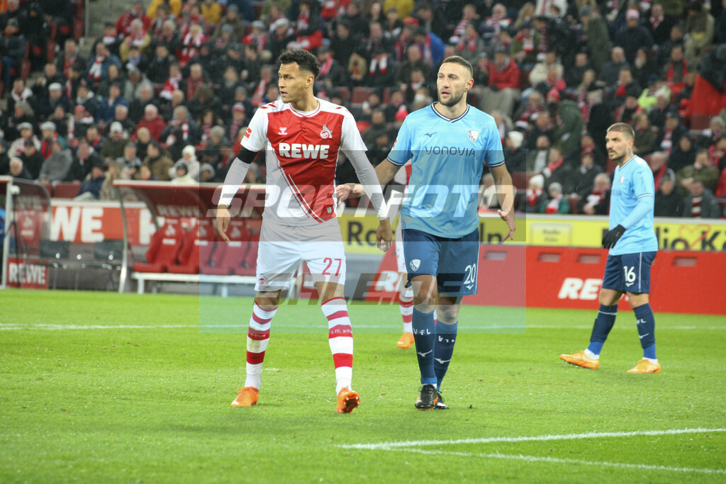 1. FC Köln - VFL Bochum | Davie Selke (links) und Ivan Ordets - © Sportfoto-Sale (MK) - Realisiert mit Pictrs.com