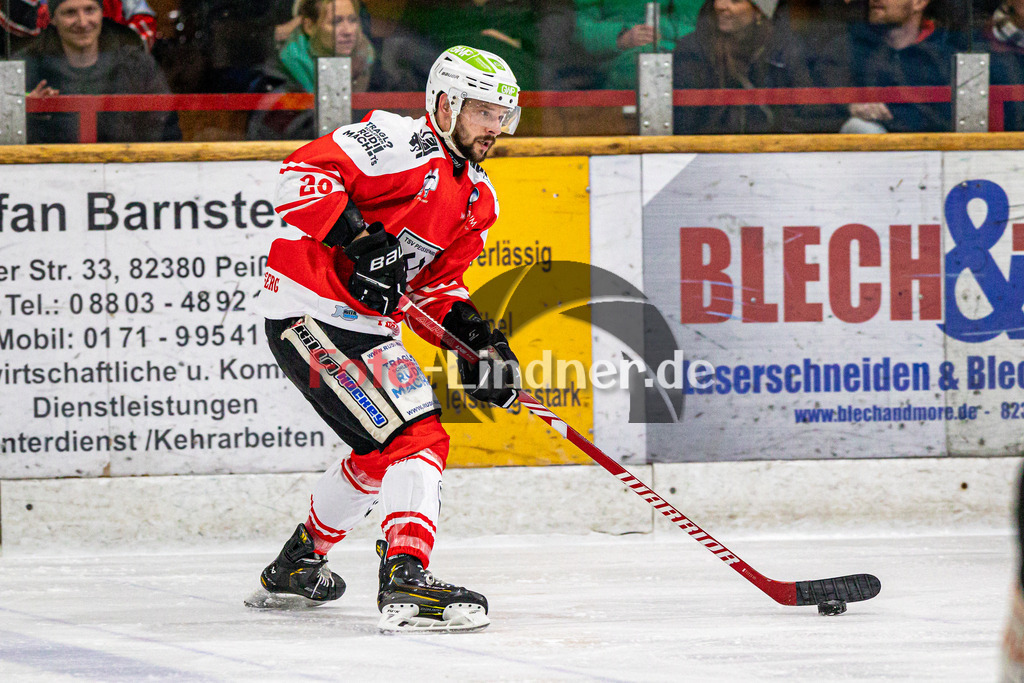Spiel 3 Viertelfinale TSV Peißenberg Miners vs HC Landsberg Riverkings | Eishockey Bayernliga Playoffs 2023/2024, Spiel 3 Viertelfinale TSV Peißenberg Miners vs HC Landsberg Riverkings, 20240223,
Dejan VOGL (Miners 23),
2024-02-23 in Peißenberg (Eisstadion)
23 Dejan VOGL (Miners 23)
Copyright: WolfgangxLindner foto-lindner.de