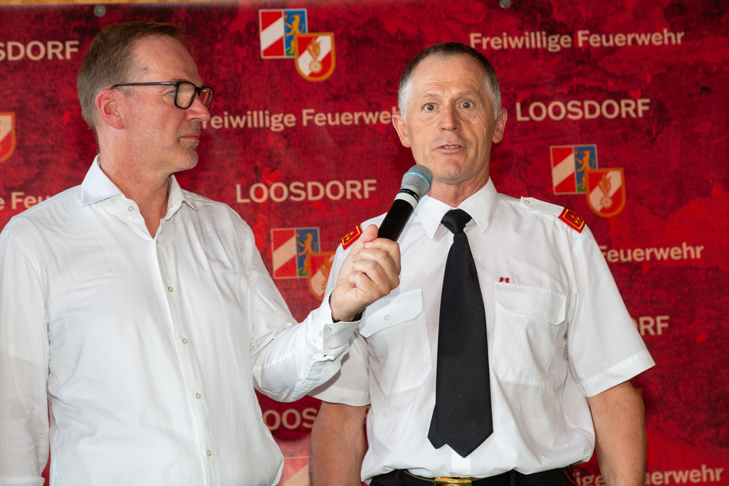 Festakt_023 | Fotodoku des Festaktes im FF-Haus Loosdorf anlässlich der Auszeichnung der Helfer und Hilfsorganisationen  der Hochwasserkatastrophe September 2024