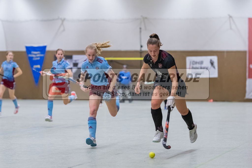 HK_20230225_104573 | Deutsche Meisterschaft WU16 HC Ludwigsburg - UHC Hamburg am 25.2.2023 DSC 99, Düsseldorf ,