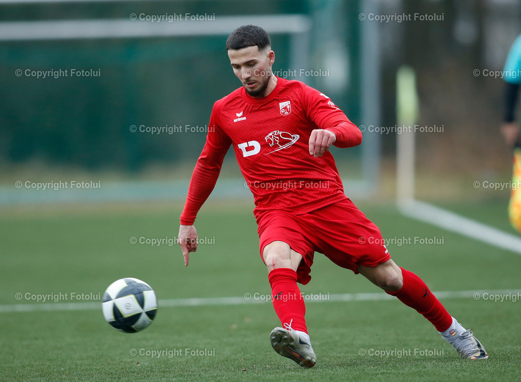 A_LUI_15032025_21 | SPORT FUSSBALL LL.OST E ASKOE OEDT 1B -GUNSKIRCHEN 15.03.IM BILD :  ALBI MUHAREMI (OEDT1B) FOTO:OEDT