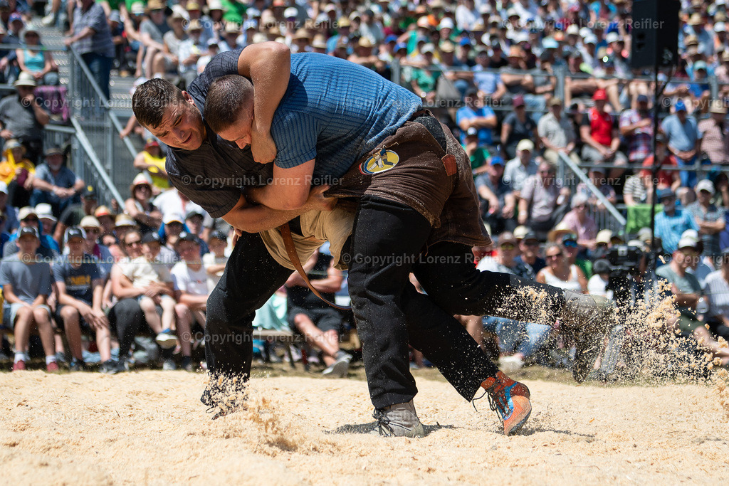 Schwingen -  Schwarzseeschwinget 2025 | Schwarzsee, 22.6.25, Schwingen - Schwarzseeschwinget.