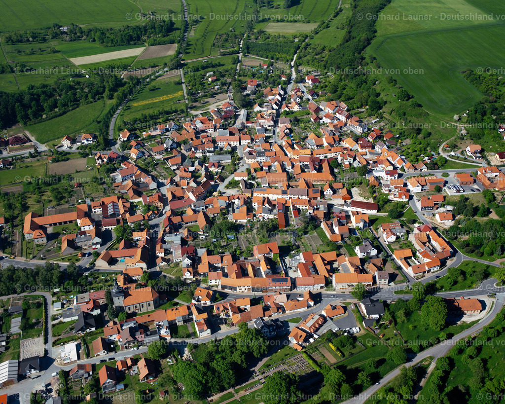 2634569 | KREUZEBRA 09.06.2006 Stadtansicht des Innenstadtbereiches  in Kreuzebra im Bundesland Thüringen, Deutschland // City view on down town  in Kreuzebra in the state Thuringia, Germany Foto: Gerhard Launer