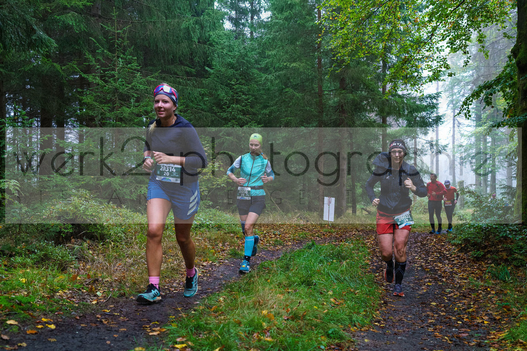 RENNSTEIG-Herbstlauf 2023 | 32. Rennsteig-Herbstlauf, Neuhaus/Rwg. nach Masserberg - 8. Oktober 2023