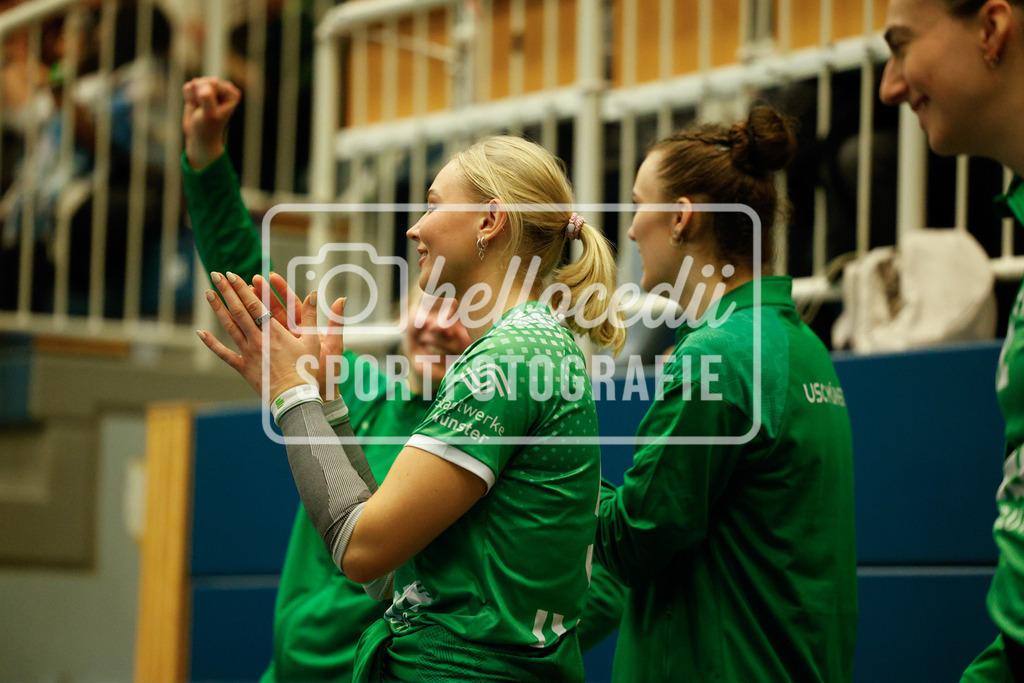 Volleyball I Frauen I Saison 2025-2026 I Bundesliga I 17. Spieltag I USC Münster - VfB Suhl LOTTO Thüringen I 07.02.2026-27 | realhellocedii - Realisiert mit Pictrs.com