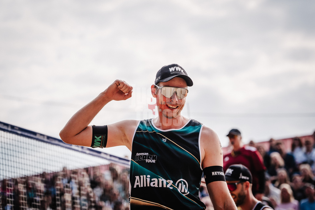 Beachvolleyball | Männer | Allianz German Beach Tour 2025 | Tourstop Düsseldorf | 18.05.2025 | Nils Ehlers
