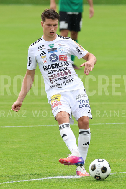 Friendly Match: SC Weiz vs TSV Hartberg in Weiz | Weiz, AUSTRIA, 01.JUL.26 - SOCCER - ADMIRAL Bundesliga, SC Weiz vs TSV Hartberg, test match. The image shows Marco Hoffmann (Hartberg).