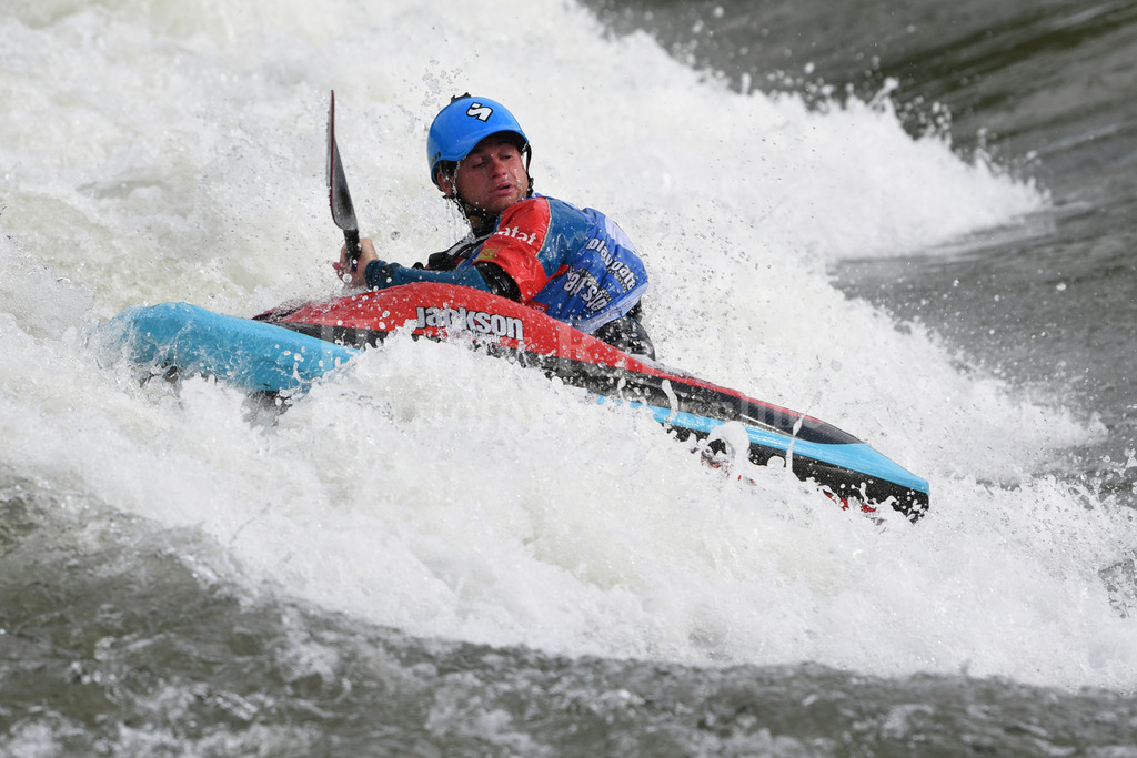 ICF CANOE FREESTYLE WORLD CUP 1 / PLATTLING | 2024 ICF CANOE FREESTYLE WORLD CUP 1 / PLATTLINGMen's Kayak Surface Final Tom DOLLE (France) #53 - Realisiert mit Pictrs.com