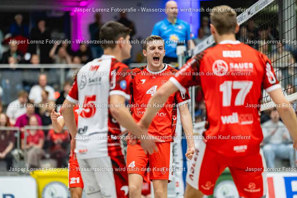 Volleyball I HeVV Humann Essen rren I Saison 2026-2027 I 2. Bundesliga Nord I 06. Spieltag I Kieler TV - VV Humann Essen | Jasper Lorenz Fotografie - Realisiert mit Pictrs.com