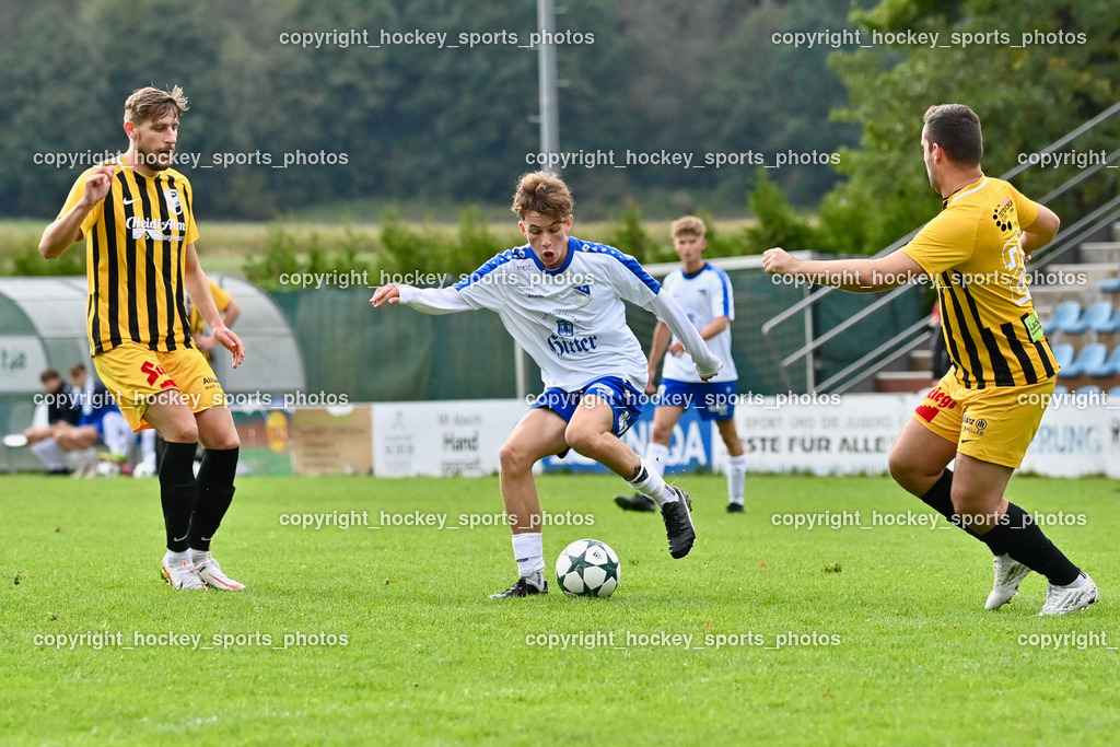 SK Treibach Juniors vs. SC Reichenau 17.9.2022 | #8 Kristian Draksler, #14 Luca Meinhard Weitensfelder, #27 Matic Zupanc