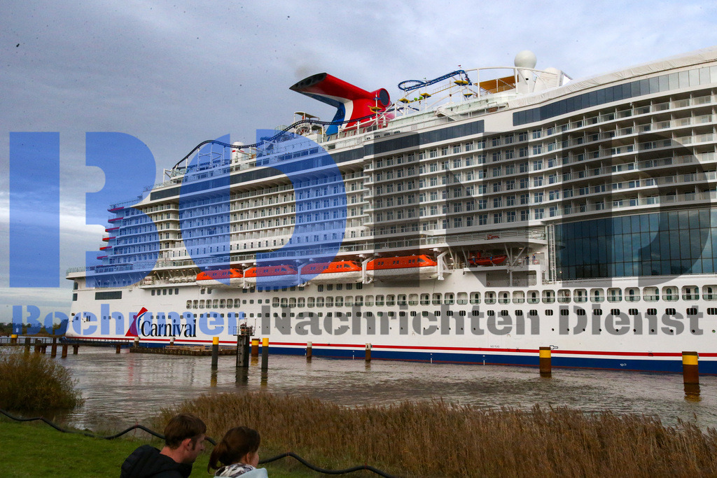  30.10.2023 - 
 | Sebastian Sendlak / Bochumer Nachrichtendienst (BOND) - Ueberfuehrung Carnival Jubilee - Meyer Werft Papenburg - Realisiert mit Pictrs.com