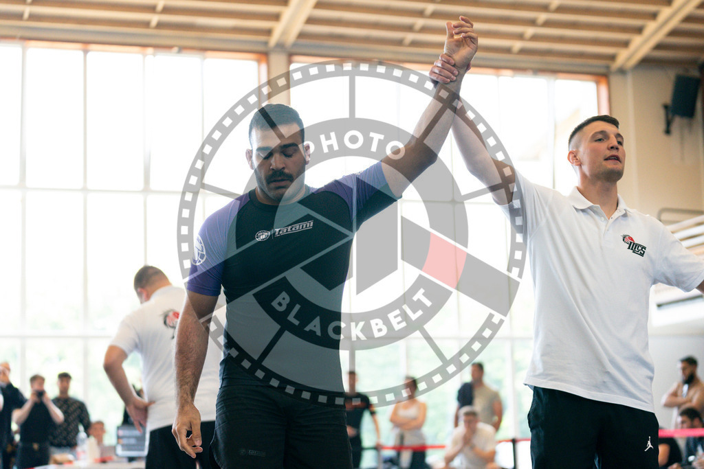 20240608PBB01471 | Fighters compete during the ILLCS VII summer edition luta livre competition in Hannover, Germany, on June 8, 2024.