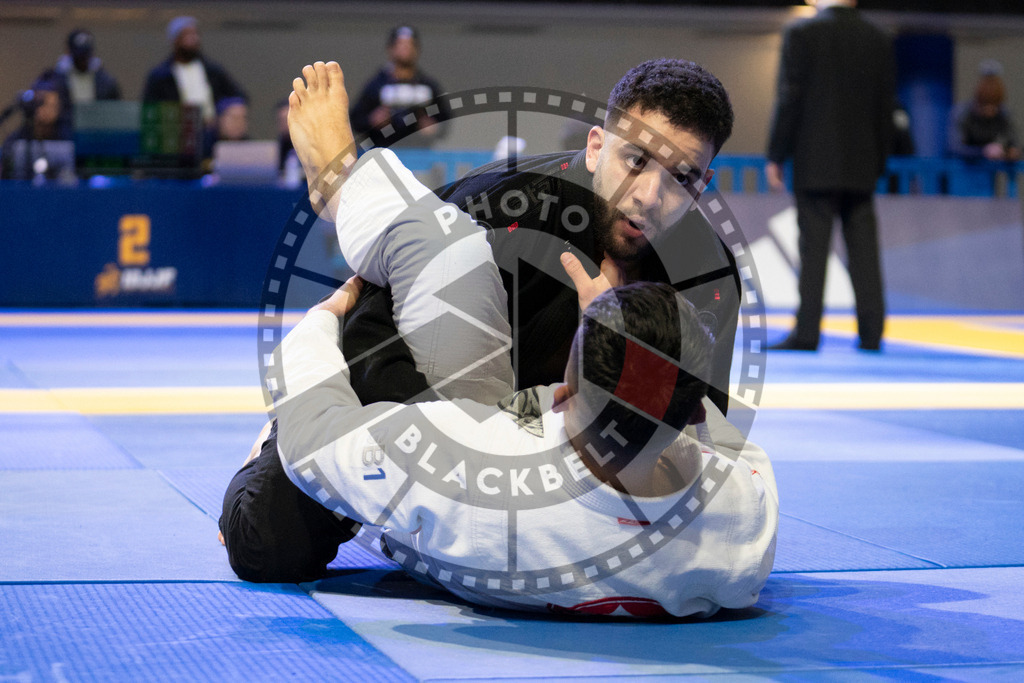 20240119PBB0584 | Fighters compete during the IBJJF European Championship in Paris, France, on January 19, 2024.