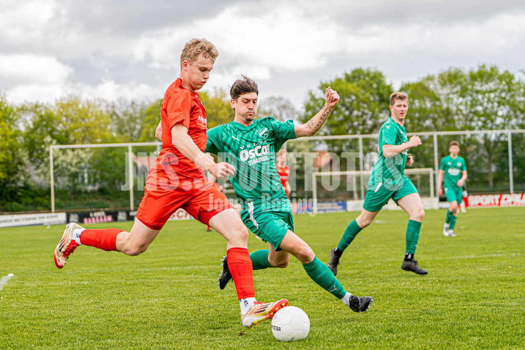 Fußball I Herren I Saison 2025-2026 I Kreisliga VEC I 23. Spieltag I SV GW Brockdorf II - VFL Oythe II I 04331 | jns.sportfotos - Realisiert mit Pictrs.com