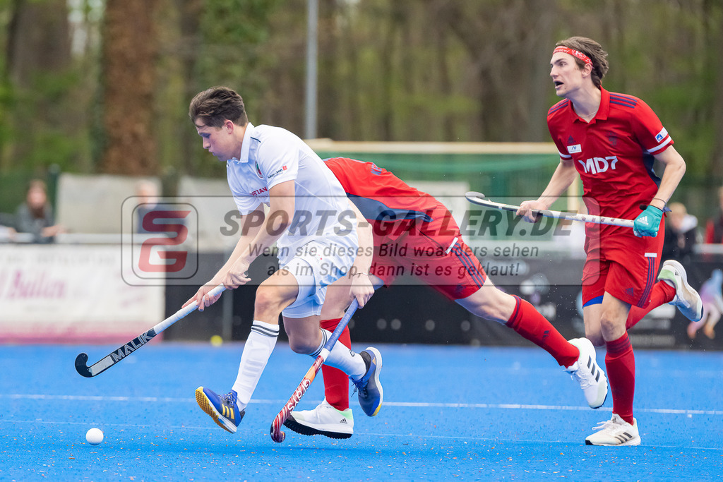 HK_20230422_107166 | 1. Bundesliga Herren Crefelder HTC - Düsseldorfer HC am 22.4.2023 Krefelder HTC ( CHTC ), Krefeld , Julius Hayner ( Crefelder HTC #6 )