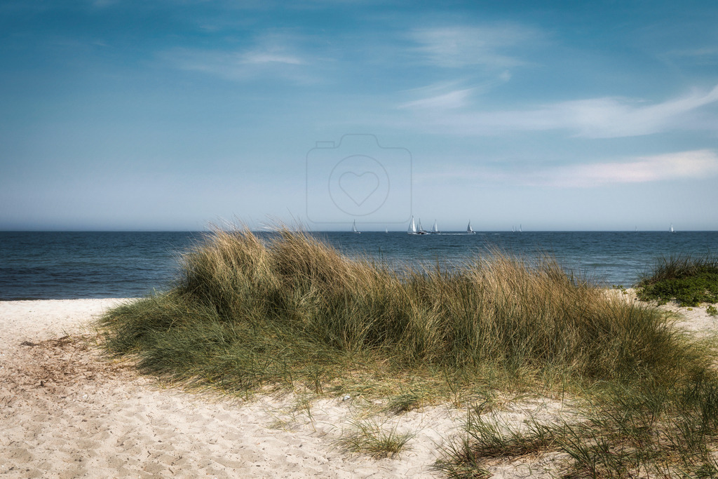 Spaziergang am Strand | Strandimpression bei Maasholm an der Ostsee - Realisiert mit Pictrs.com