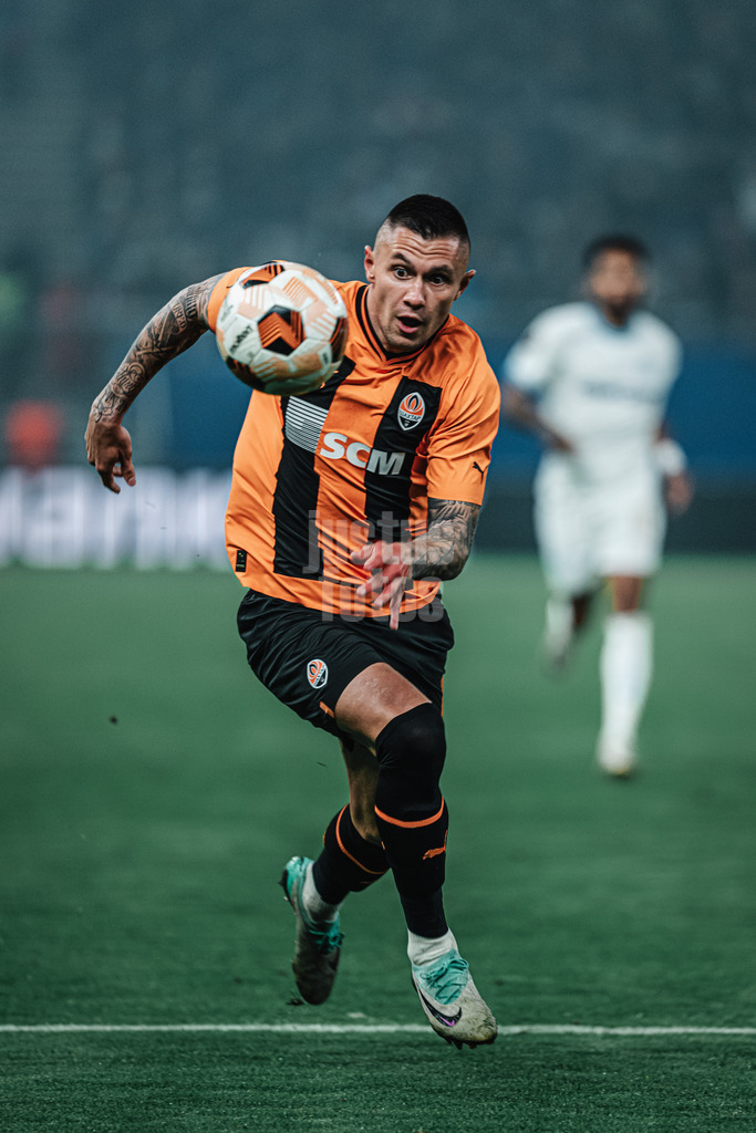 Fußball | Herren | Saison 2023/2024 | Play-Offs Europa League | FC Shakhtar Donetsk (UKR) vs. Olympique Marseille (FRA) | 15.02.2024 | Oleksandr Zubkov (#11, Shakhtar Donetsk)