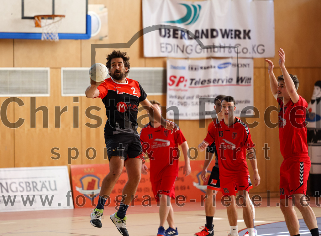 2022-10-16_049_SpVgg_Altenerding_II_gegen_SG_Moosburg_II | Erding, Deutschland, 16.10.2022:
Handball, Bezirksklasse Männer 2022 / 2023, 2. Spieltag, SpVgg Altenerding II gegen SG Moosburg II, Endergebnis: 30:23

Foto: Christian Riedel / fotografie-riedel.net