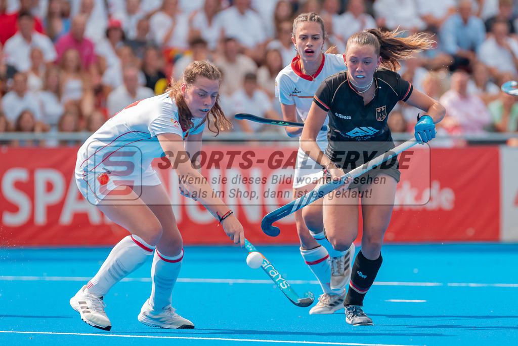 HK_20230715_102713 | Euro Hockey WU18 SF2 Spain vs Germany Championship Girls & Boys am 15.7.2023 CHTC , Krefeld ,