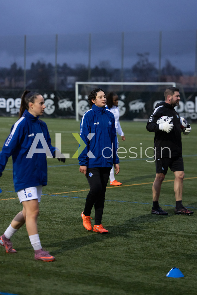 Fußball I Frauen I Saison 2025-2026 I AXA Women's Super League | Women I 14. Spieltag I Grasshoppers Club Zürich - FC Luzern I 14.02.2026 | 16 Emanuela Pfister (CH) (GC Zürich) – Angriff - Realisiert mit Pictrs.com