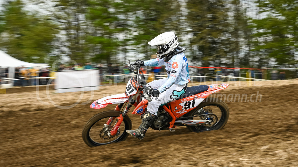 Motocross Schlatt bei Winterthur - 30. April 2023 | #91 Suter Rahel aus Basadingen (CH) auf KTM in der Kategorie Swiss MX Women Cup am Motocross Schlatt bei Winterthur, 30. April 2023. 
Instagram: @mx_schlatt | @mc_wila | @sam_schweiz
Bild: Sportfotografie Markus Aeschimann | www.markus-aeschimann.ch - Realisiert mit Pictrs.com