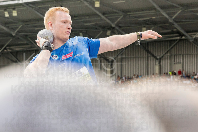 Deutsche Leichtathletik-Meisterschaften; Bochum-Wattenscheid, 25.07.2026 | Eric Maihöfer (VfL Sindelfingen); Deutsche Leichtathletik-Meisterschaften am 25.07.2026 im Lorheide-Stadion, Bochum-Wattenscheid (Nordrhein-Westfalen).