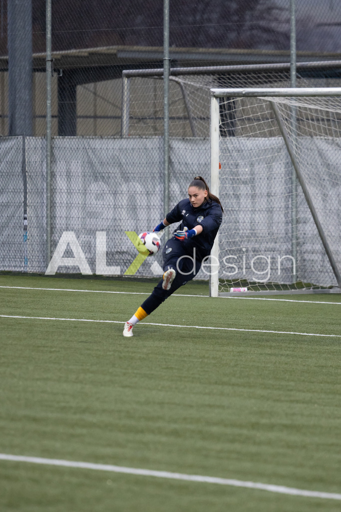 Fußball I Frauen I Saison 2025-2026 I AXA Women's Super League | Women I 14. Spieltag I Grasshoppers Club Zürich - FC Luzern I 14.02.2026 | 1 Lea Kramoviku (CH) (FC Luzern) – Tor - Realisiert mit Pictrs.com