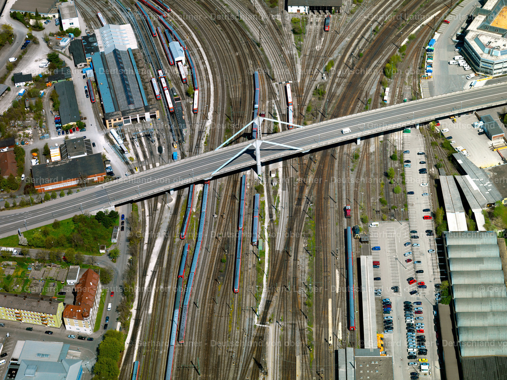 2857237 | Brücke über den Güterbahnhof, UlmUlm